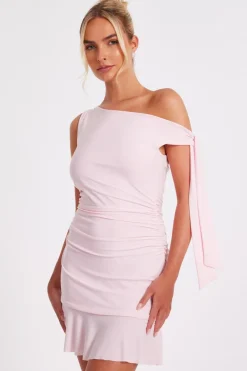 Quiz Summer Clothes|Holiday>Asymmetric Mini Dress