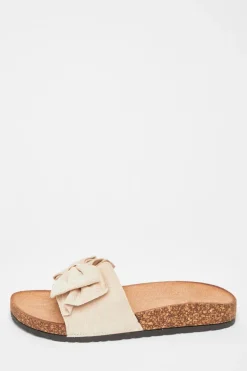 Quiz Sandals|Holiday Shoes>Bow Flat Sandals
