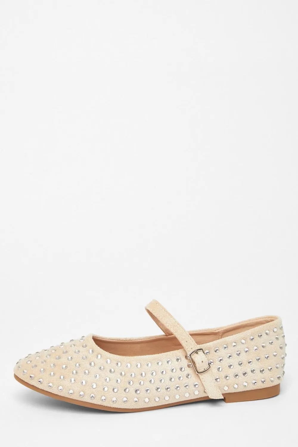 Quiz Pumps|Flats>Diamante Ballet Pumps