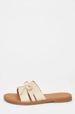 Quiz Sandals|Holiday Shoes>Faux Suede Flat Sandals