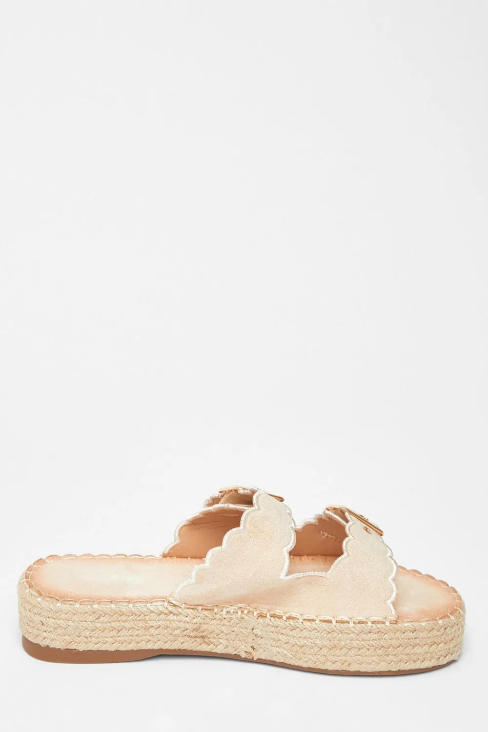 Quiz Sandals|Holiday Shoes>Scallop Flatform Sandals