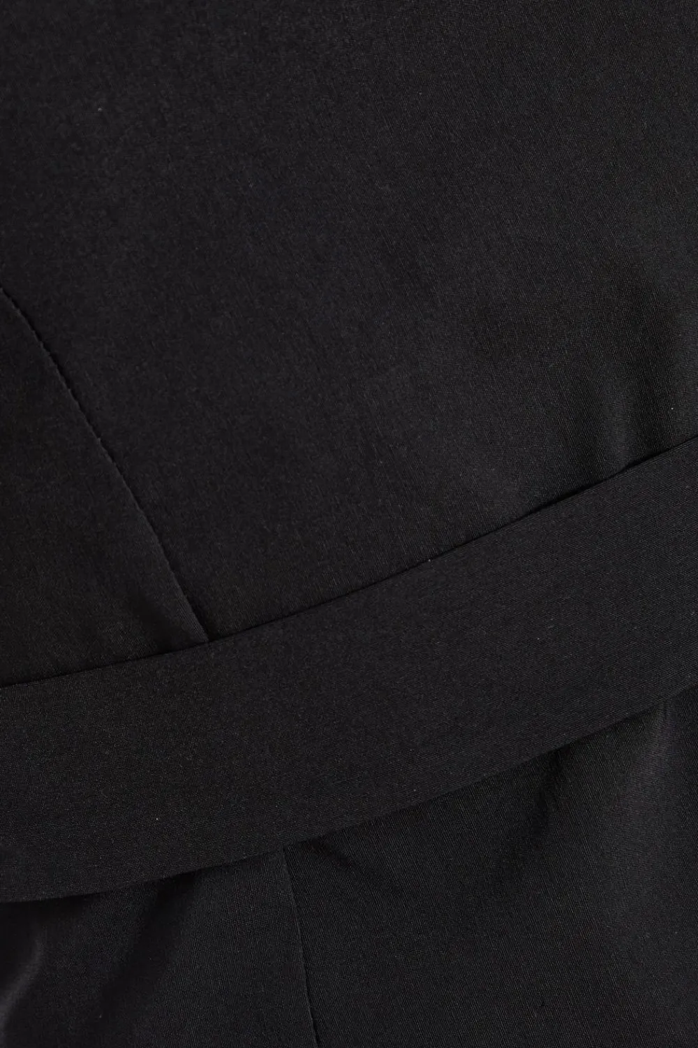 Quiz Going Out Tops|Day Tops>Black Bandeau Belted Top