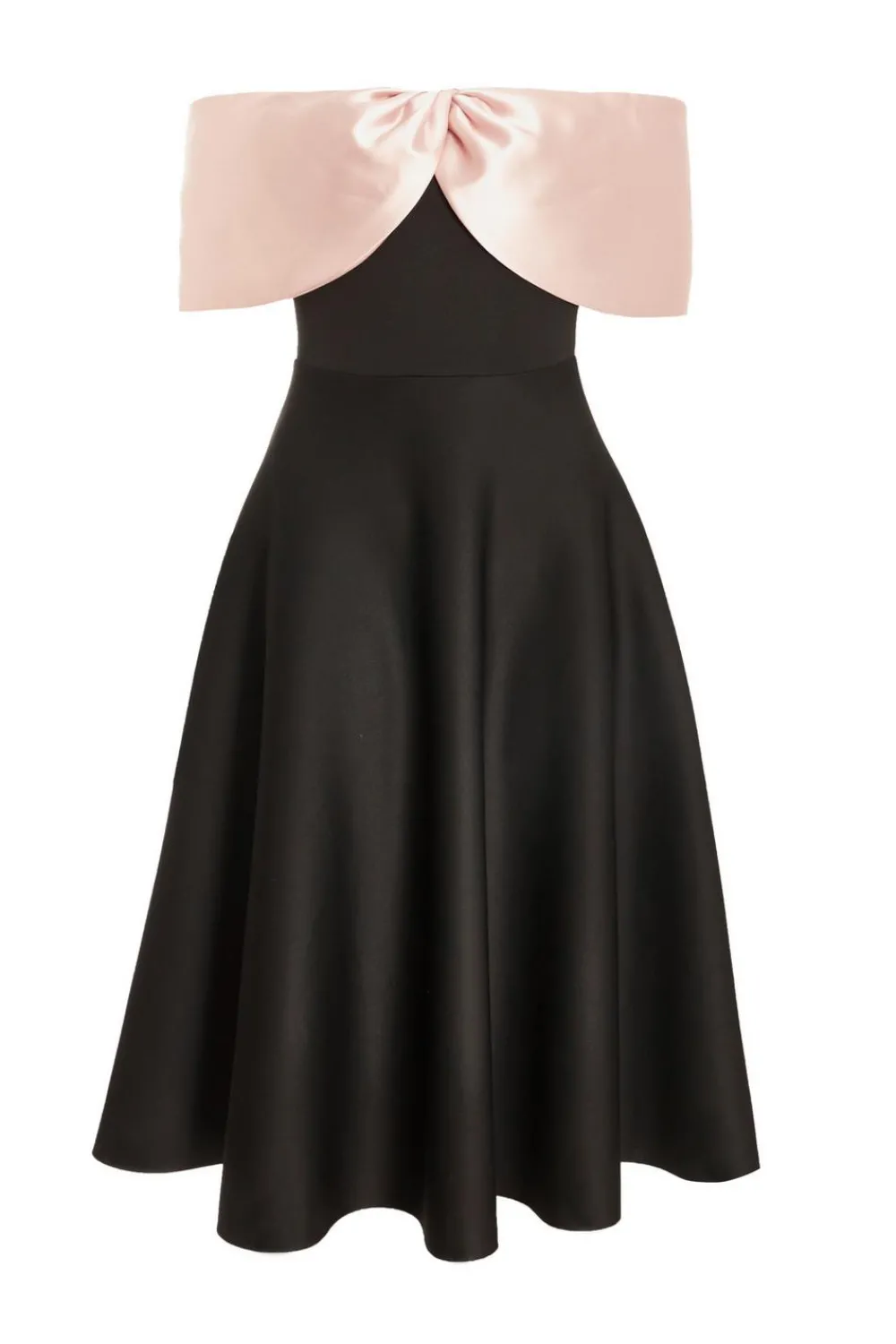 Quiz Prom & Ball|Occasion Accessories>Black Bardot Midi Skater Dress
