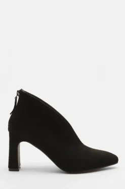 Quiz Boots>Black Block Heel Shoes Boots