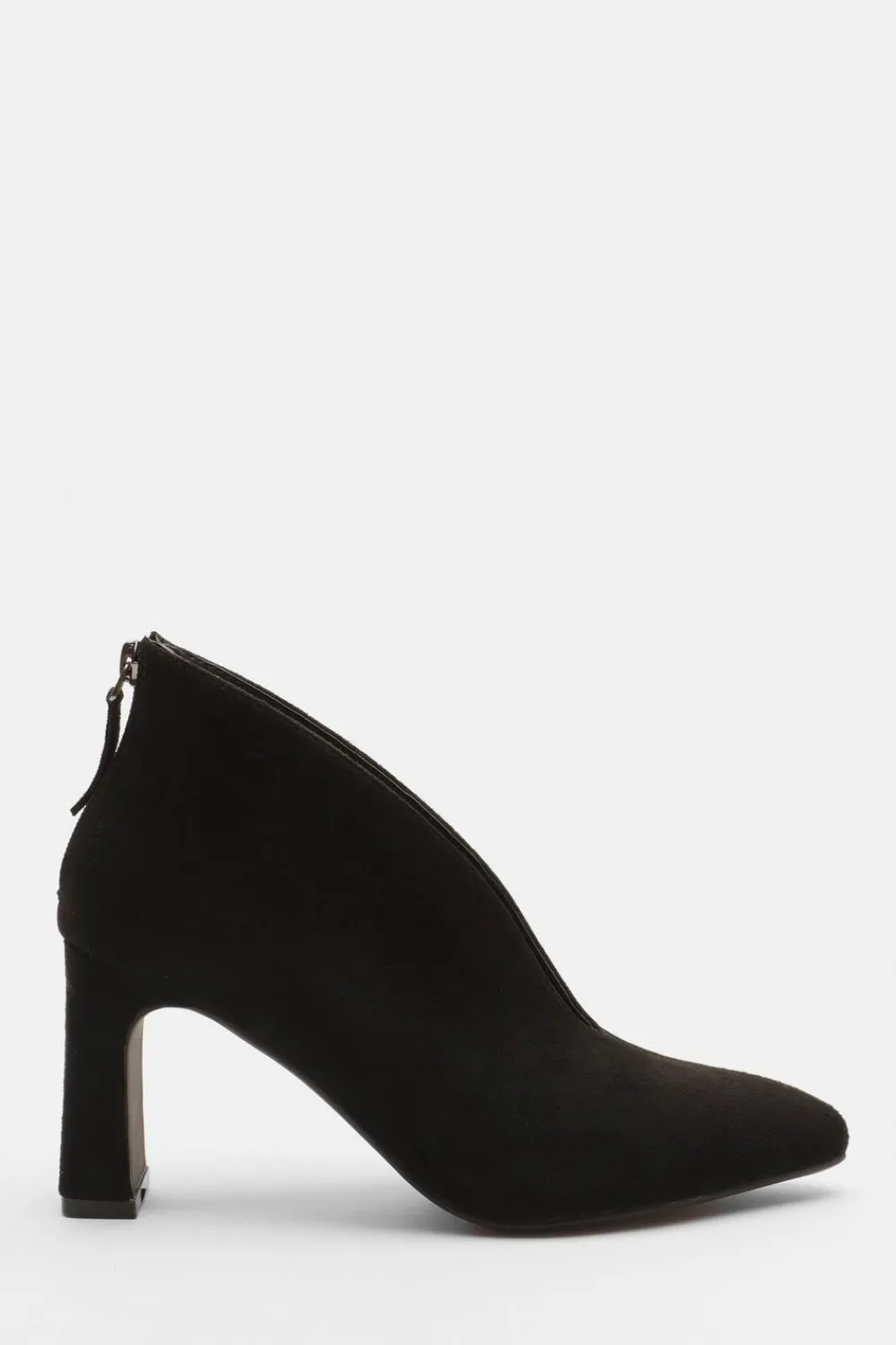 Quiz Boots>Black Block Heel Shoes Boots