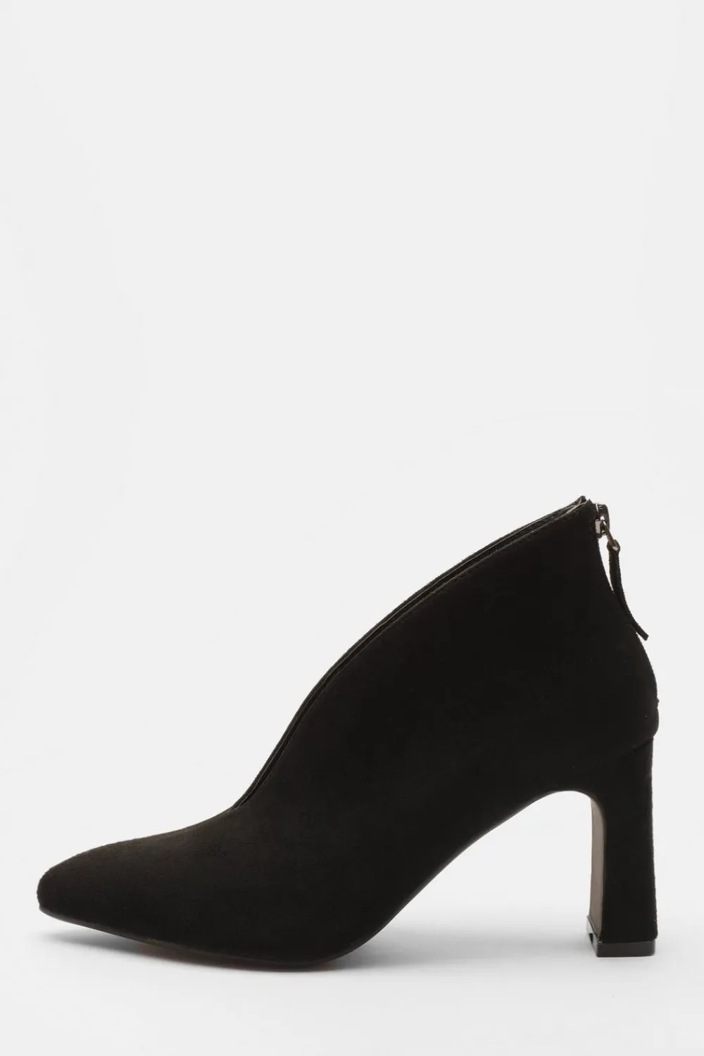 Quiz Boots>Black Block Heel Shoes Boots