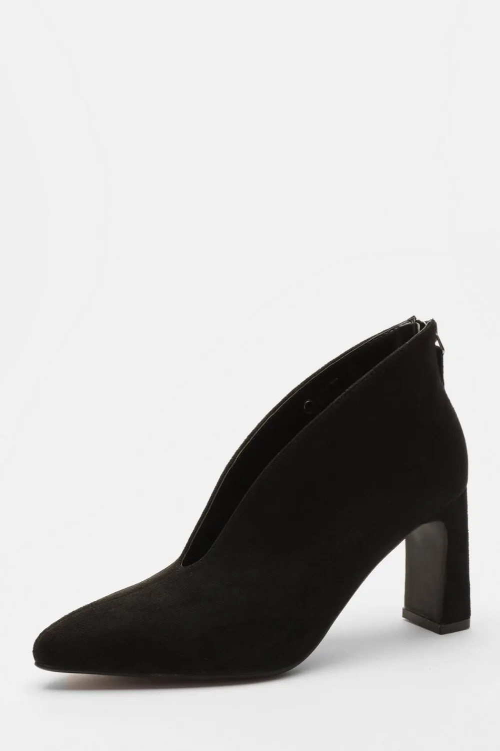 Quiz Boots>Black Block Heel Shoes Boots