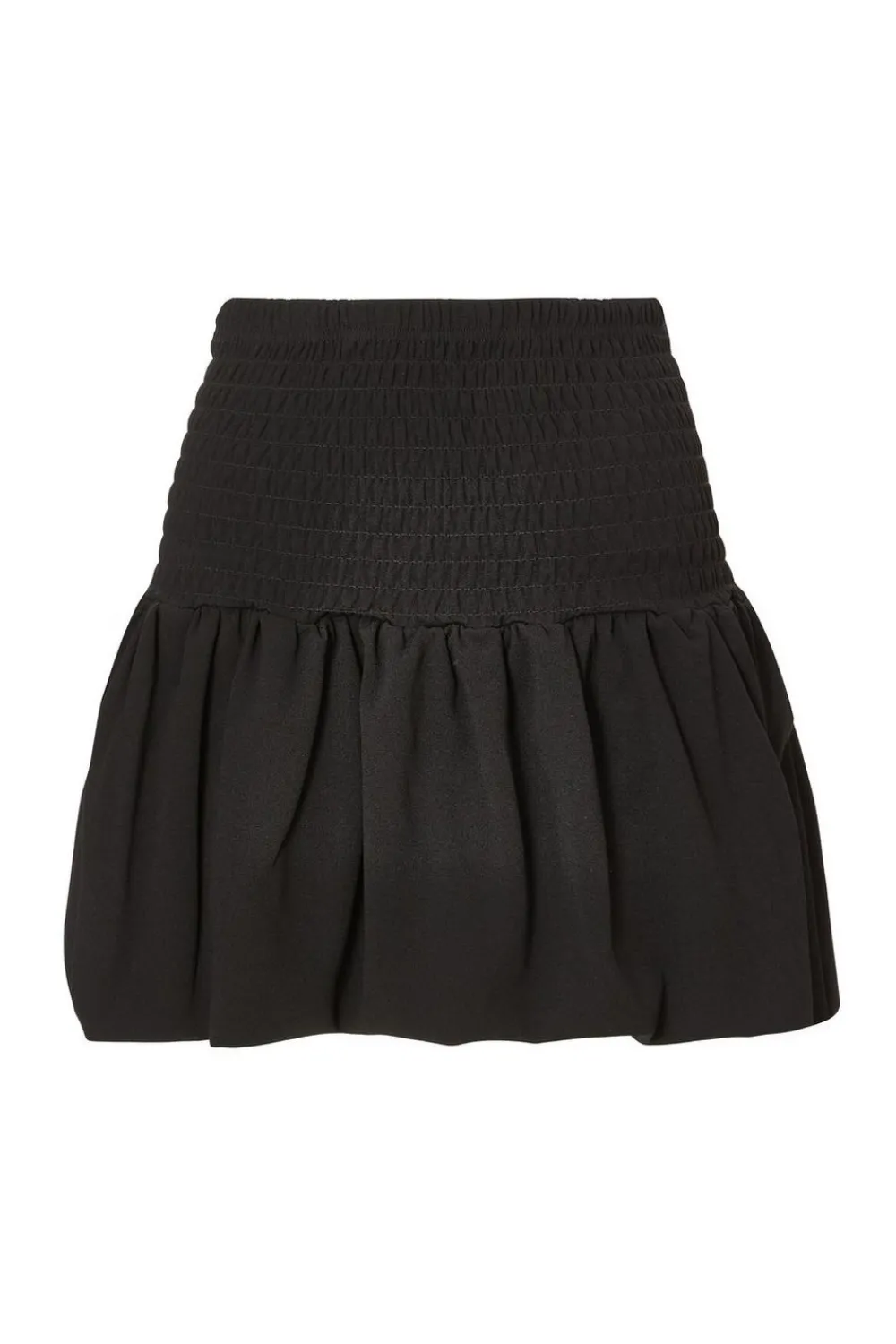 Quiz Workwear|Skirts>Black Bubble Hem Mini Skirt