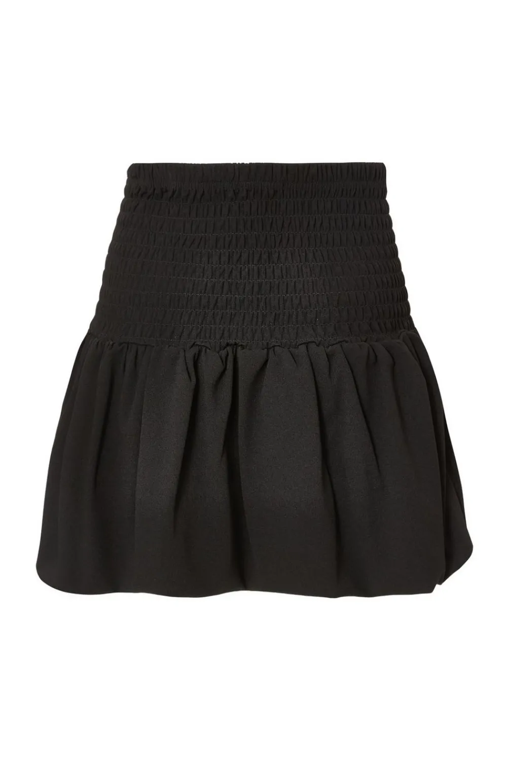 Quiz Workwear|Skirts>Black Bubble Hem Mini Skirt