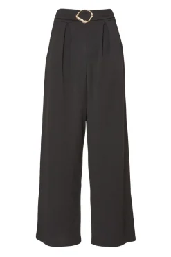Quiz Workwear|Trousers>Buckle Front Palazzo Trouser