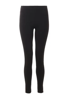 Quiz Leggings|Casual Clothing>Black Chain Trim Leggings