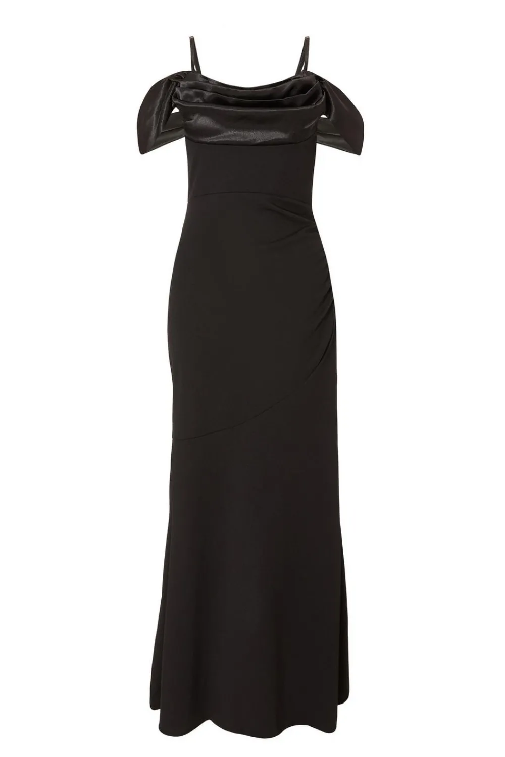 Quiz Prom Dresses|Prom & Ball>Black Cold Shoulder Maxi Dress