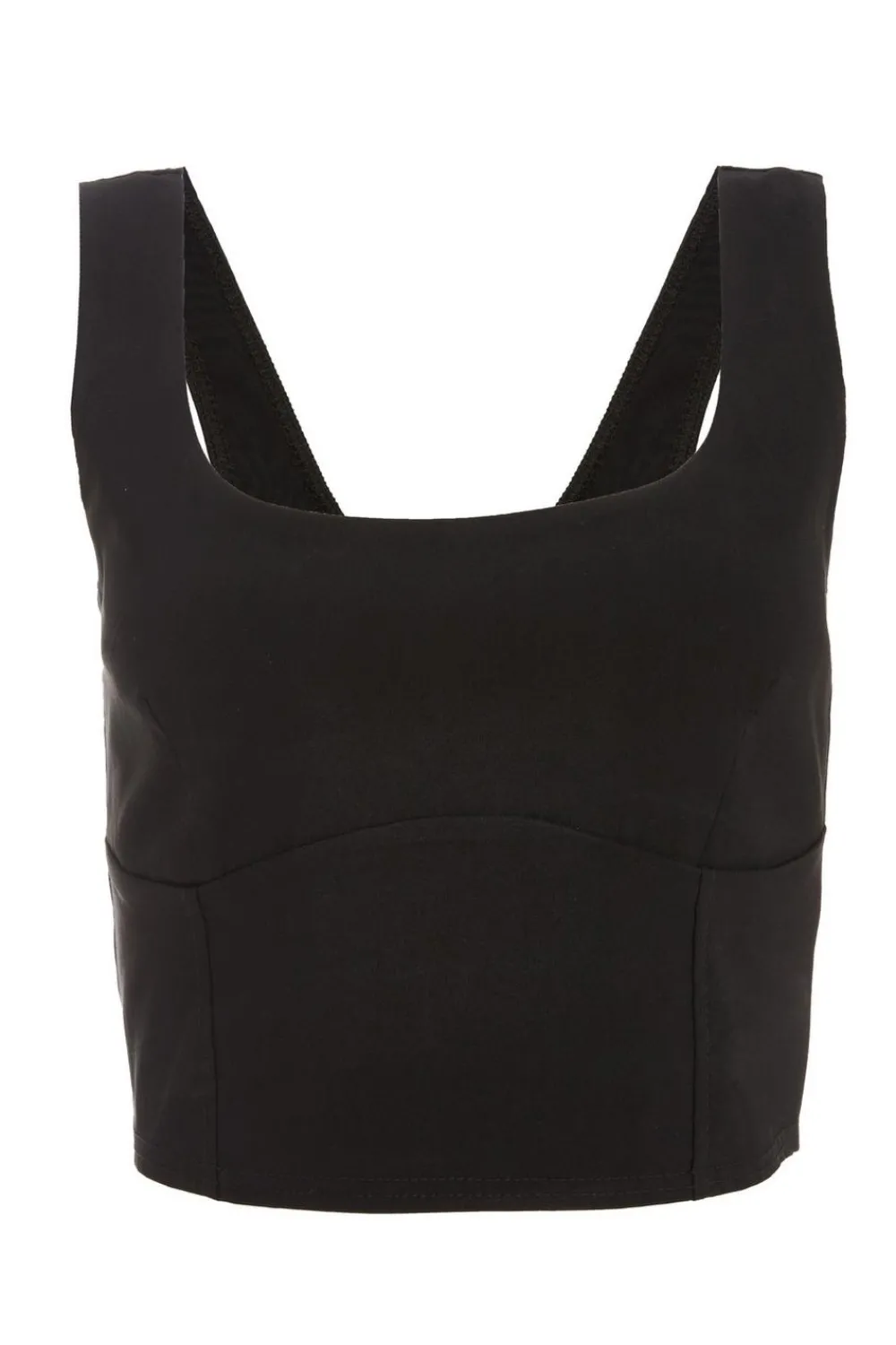 Quiz Crop Tops|Workwear>Corset Detail Crop Top
