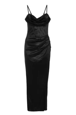 Quiz Evening Dresses|Wrap Dresses>Cowl Neck Corset Dress