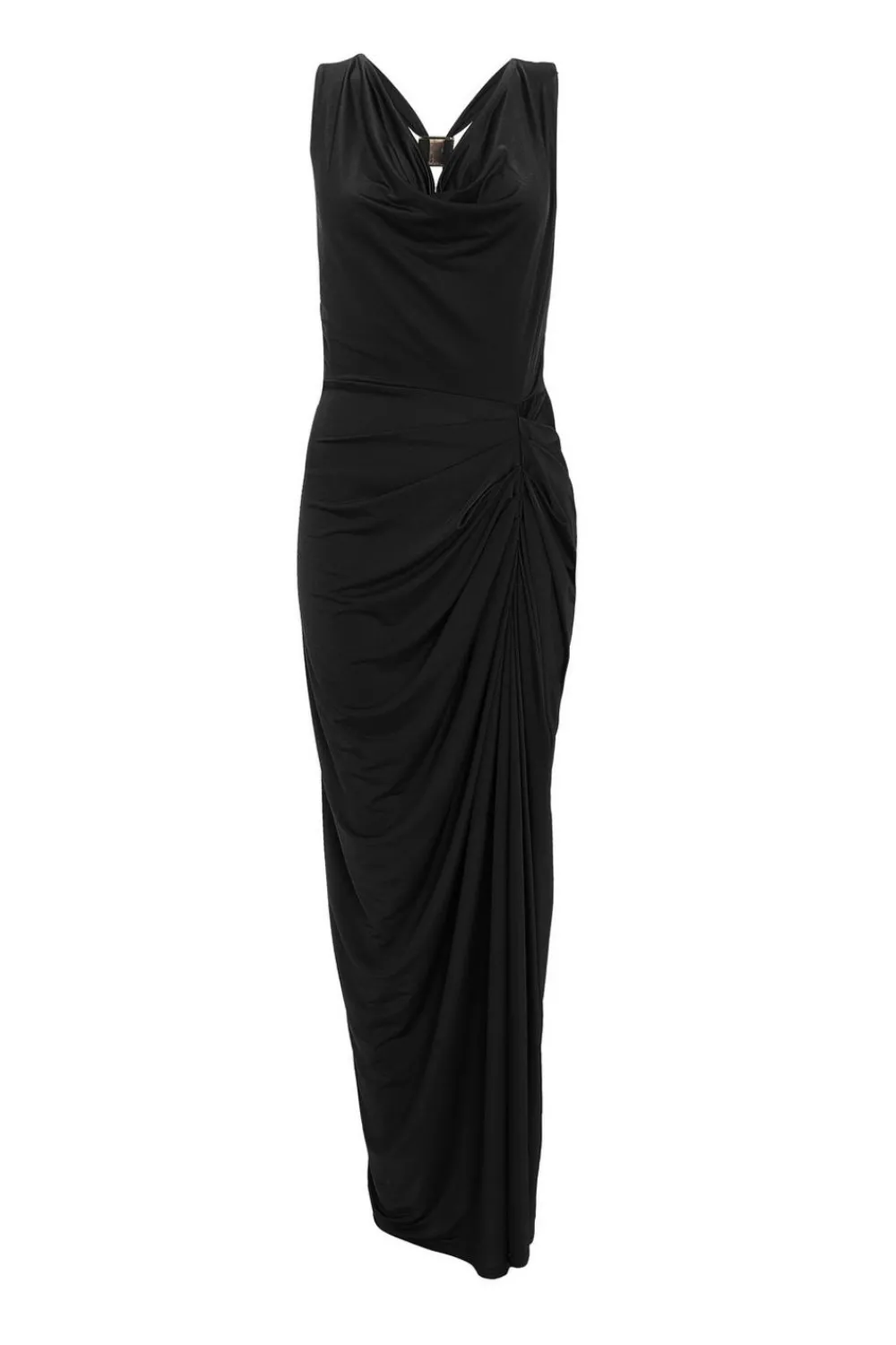 Quiz Going Out|Occasion Dresses>Black Cowl Neck Midaxi Dress
