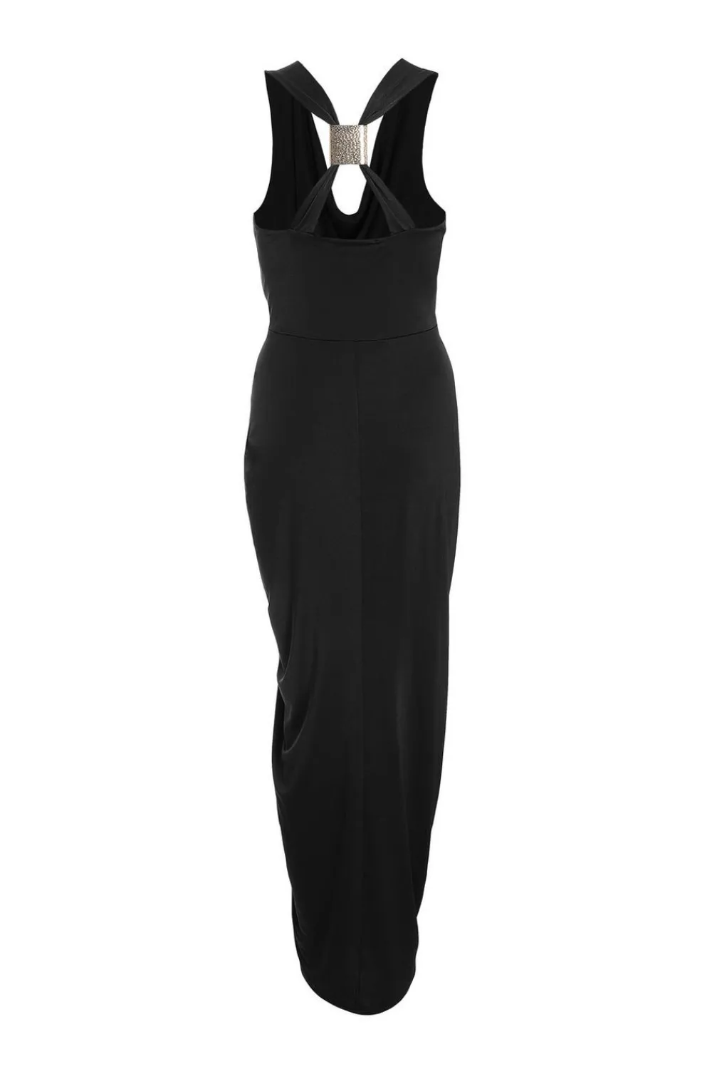 Quiz Going Out|Occasion Dresses>Black Cowl Neck Midaxi Dress