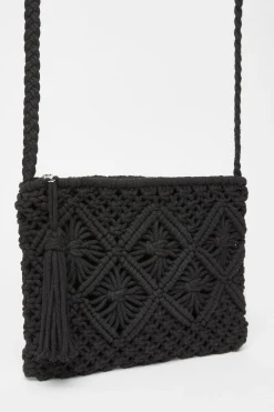 Quiz Holiday Accessories|Bags>Crochet Cross Body Bag