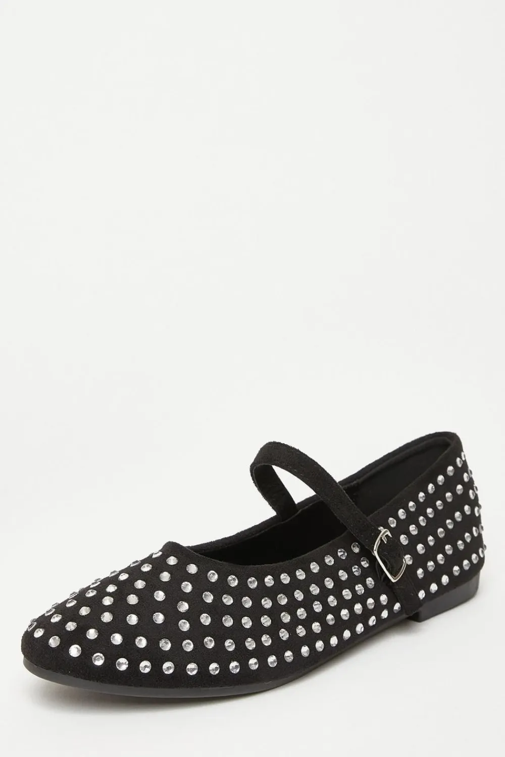 Quiz Pumps|Flats>Diamante Ballet Pumps