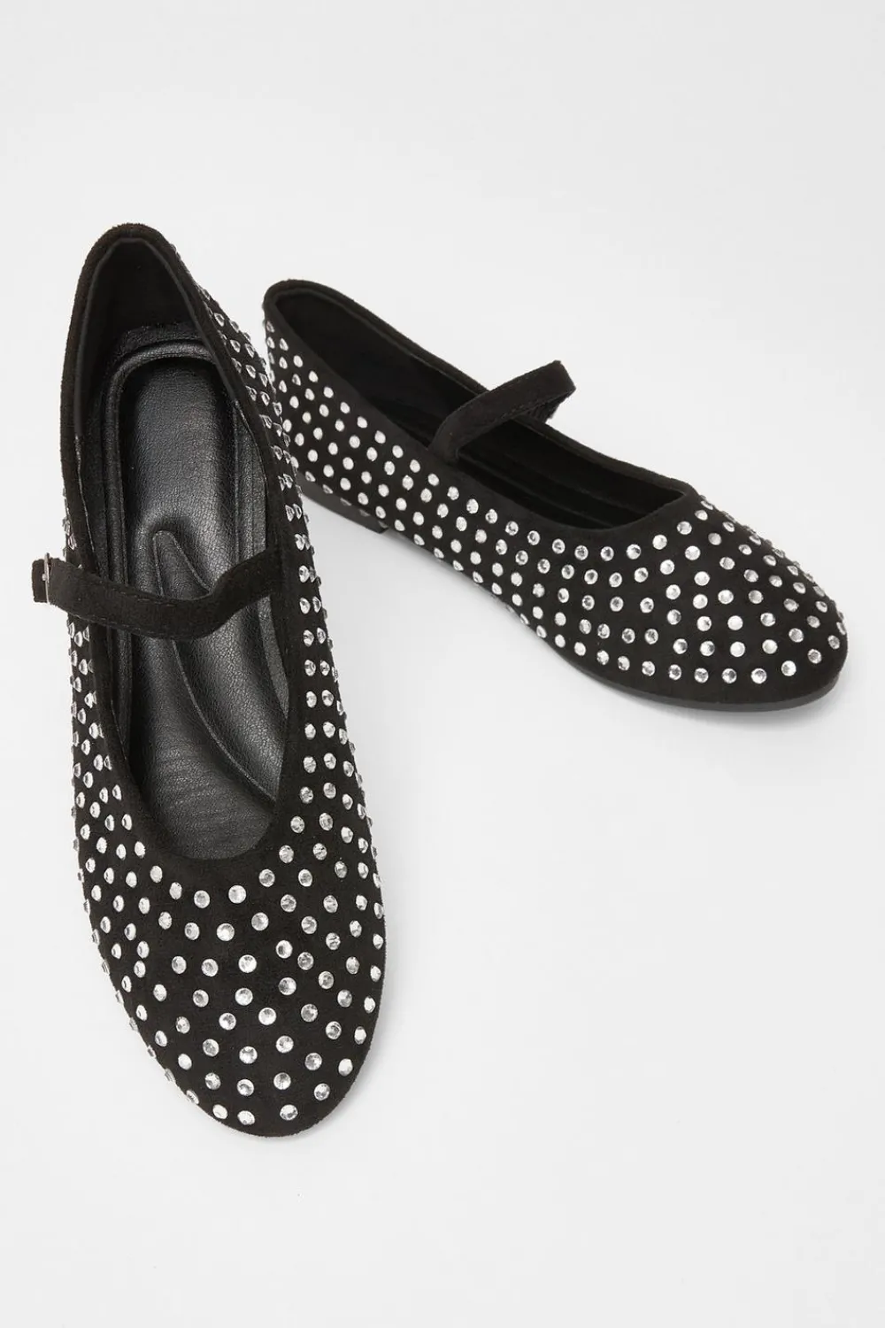 Quiz Pumps|Flats>Diamante Ballet Pumps