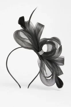 Quiz Wedding Accessories|Fascinators>Diamante Bow Headband Fascinator
