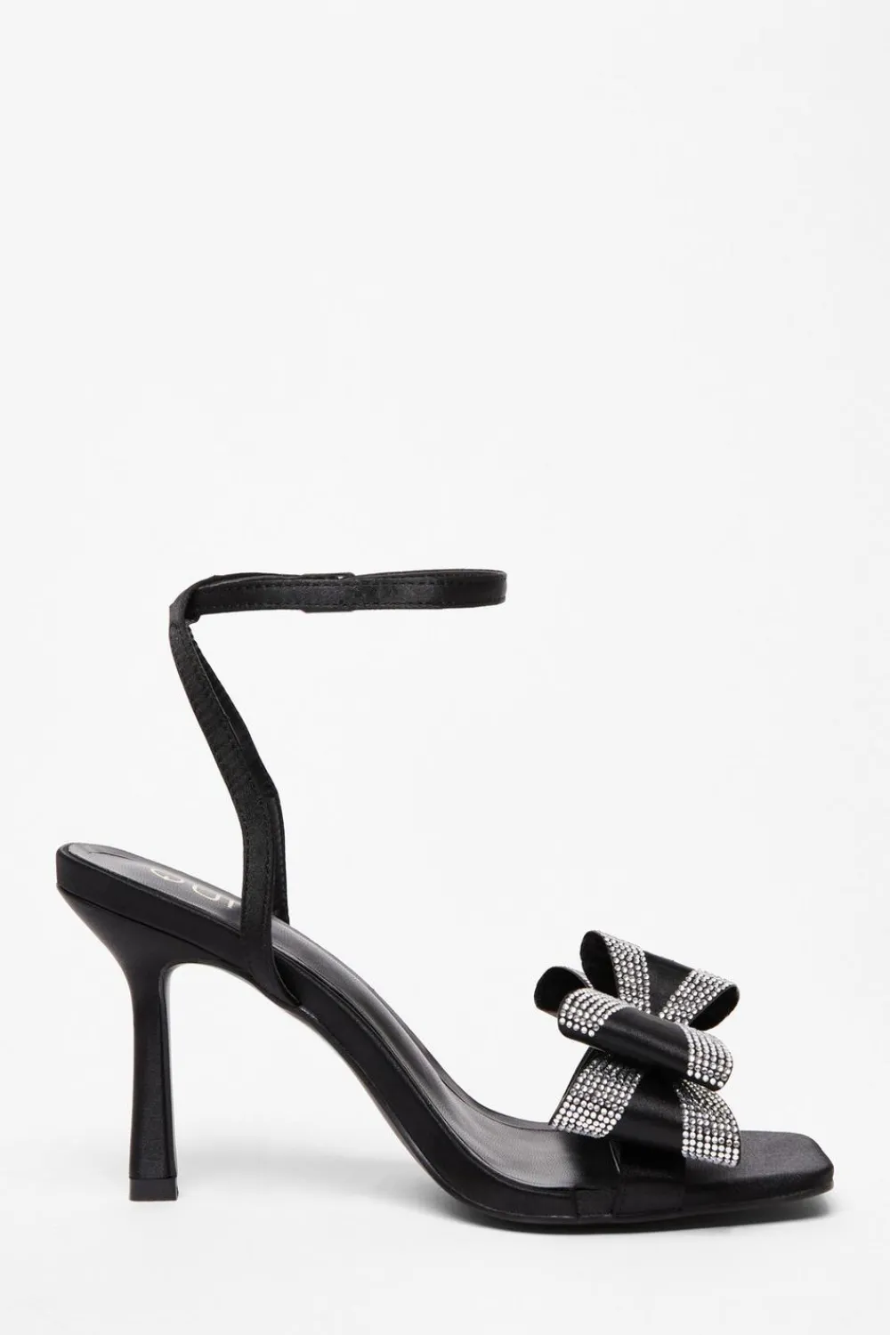 Quiz Sandals|Occasion Shoes>Diamante Bow Heels