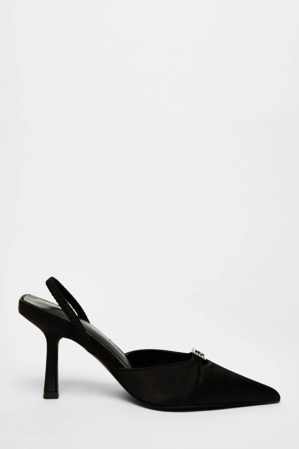 Quiz Occasion Shoes|Heels>Diamante Buckle Court Heels