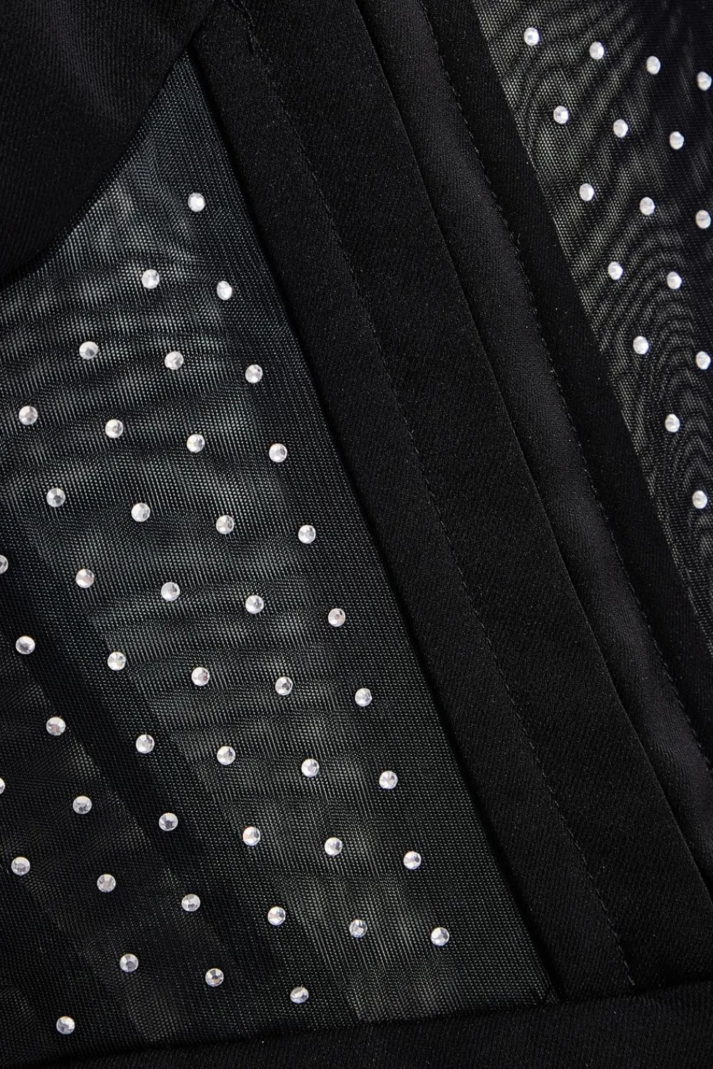 Quiz Blazers|Going Out>Black Diamante Corset Blazer