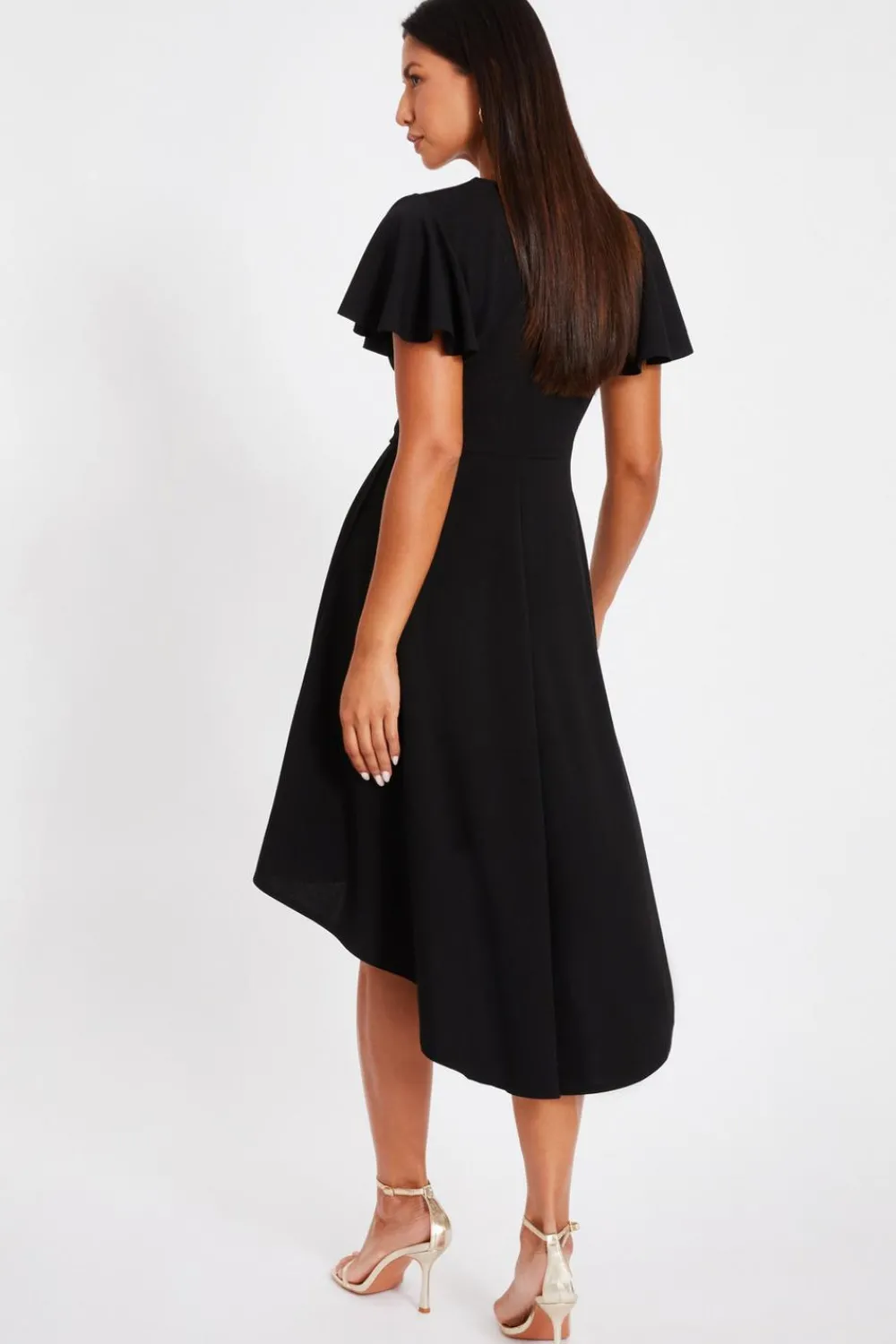 Quiz Day At The Races|Christening Guest>Dip Hem Midi Dress