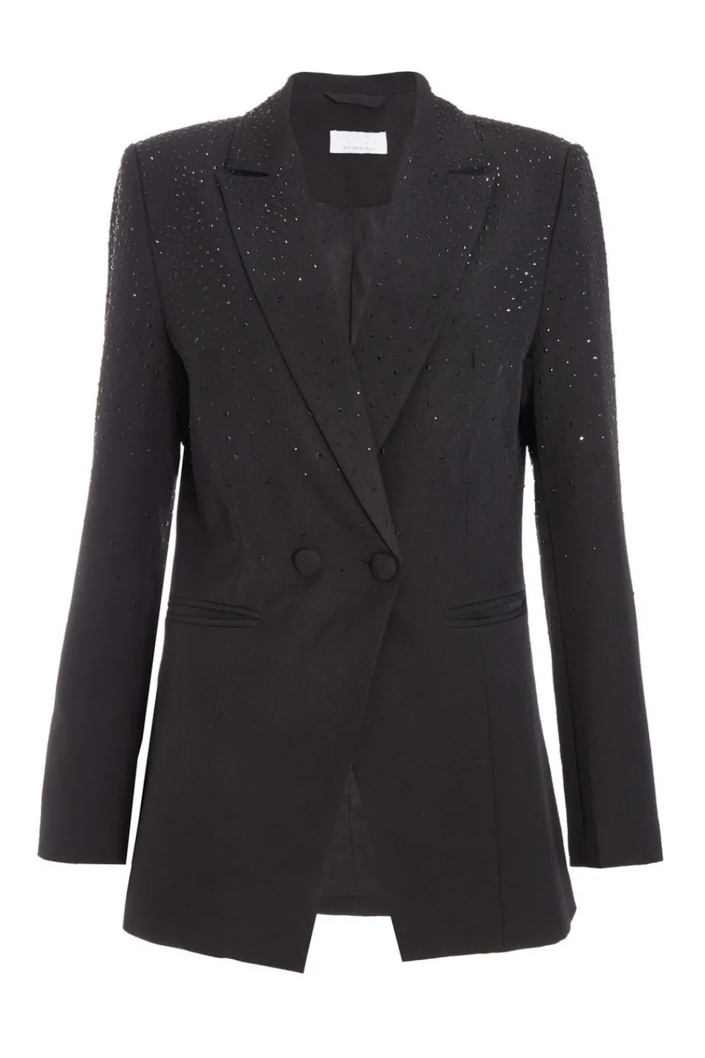 Quiz Christening Guest|Jackets & Coats>Black Embellished Blazer