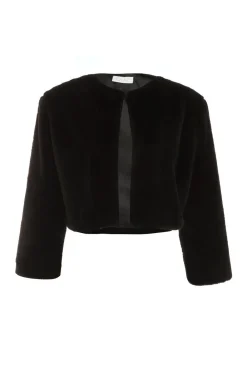 Quiz Occasion Cover-Ups|Capes & Ponchos>Faux Fur Long Sleeve Cape