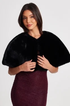 Quiz Occasion Cover-Ups|Capes & Ponchos>Faux Fur Wrap