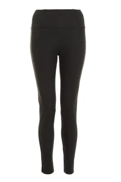 Quiz Trousers|Modest>Black Faux Leather Elasticated Leggings