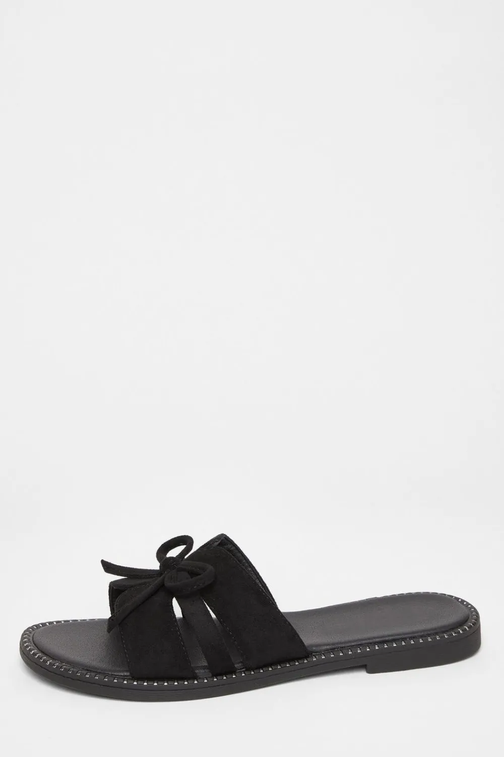 Quiz Sandals|Holiday Shoes>Faux Suede Flat Sandals