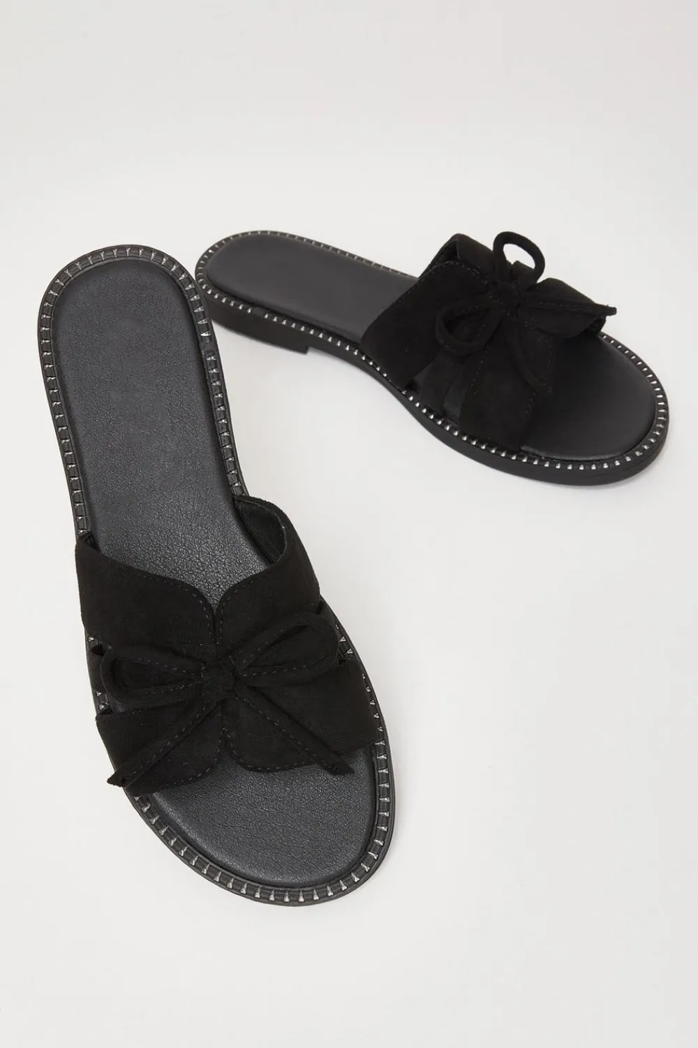 Quiz Sandals|Holiday Shoes>Faux Suede Flat Sandals