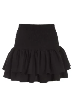 Quiz Skirts|Schoolwear>Black Frill Mini Skirt