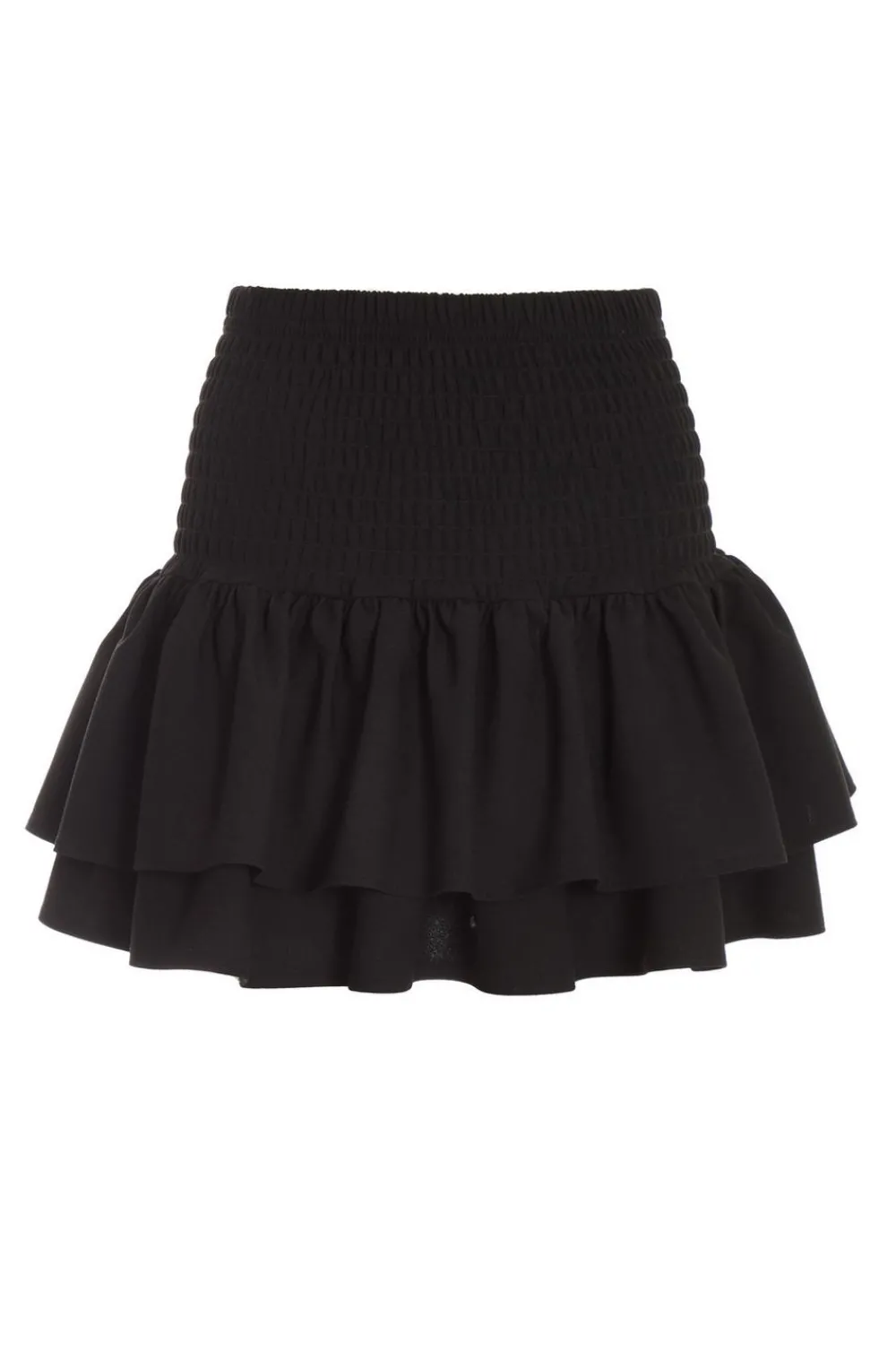 Quiz Skirts|Schoolwear>Black Frill Mini Skirt