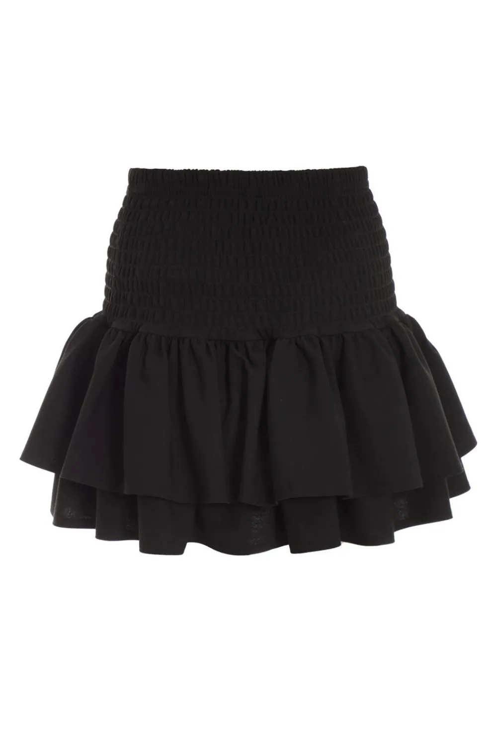 Quiz Skirts|Schoolwear>Black Frill Mini Skirt