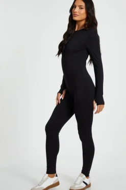 Quiz Black Jumpsuits|Modest><noscript><img width=