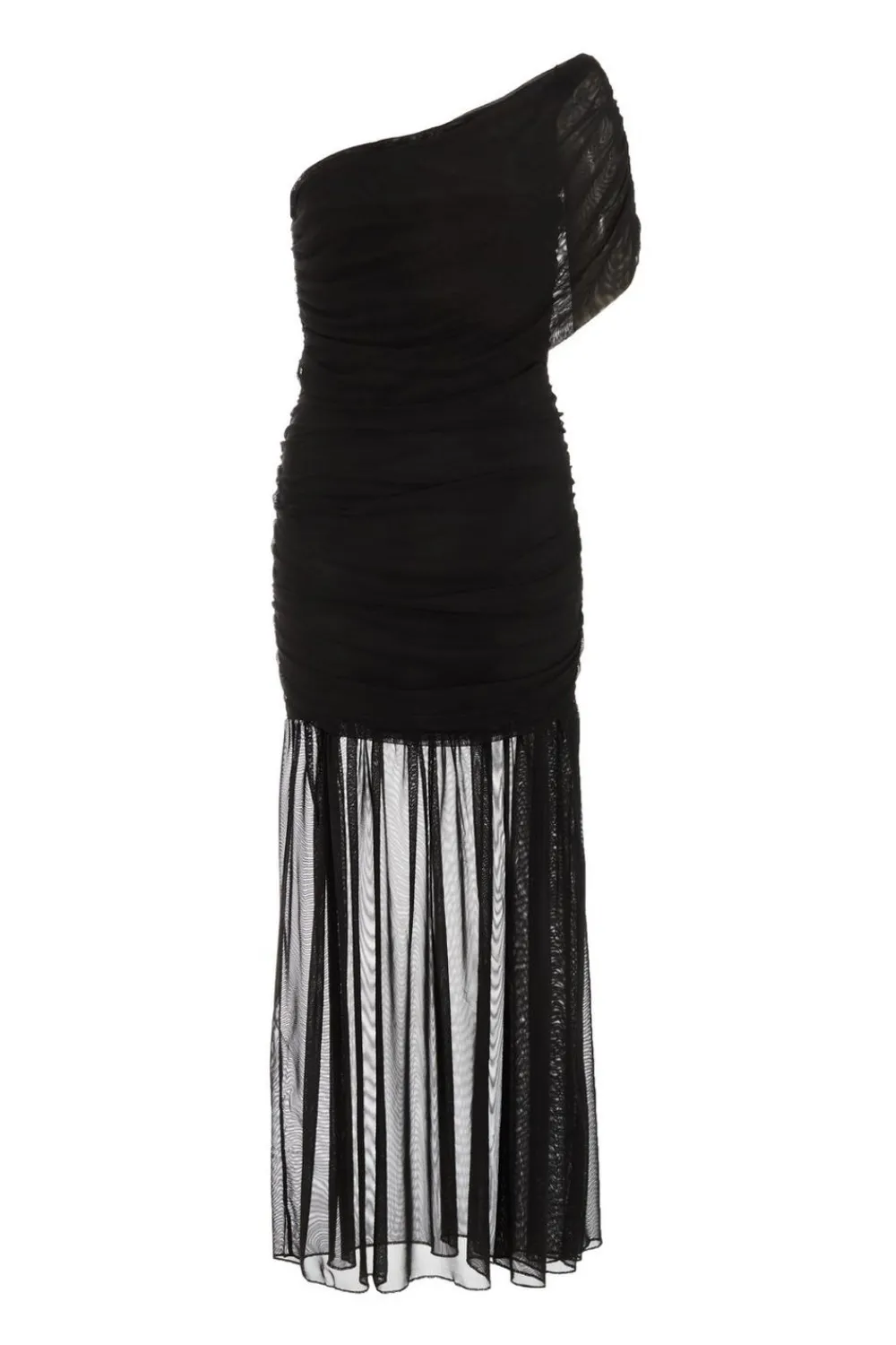 Quiz Prom Dresses|Prom & Ball>Black Mesh Drop Waist Midaxi Dress