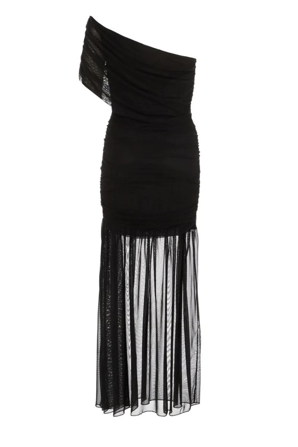 Quiz Prom Dresses|Prom & Ball>Black Mesh Drop Waist Midaxi Dress