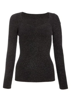 Quiz Knitwear|Jumpers>Metallic Glitter Jumper