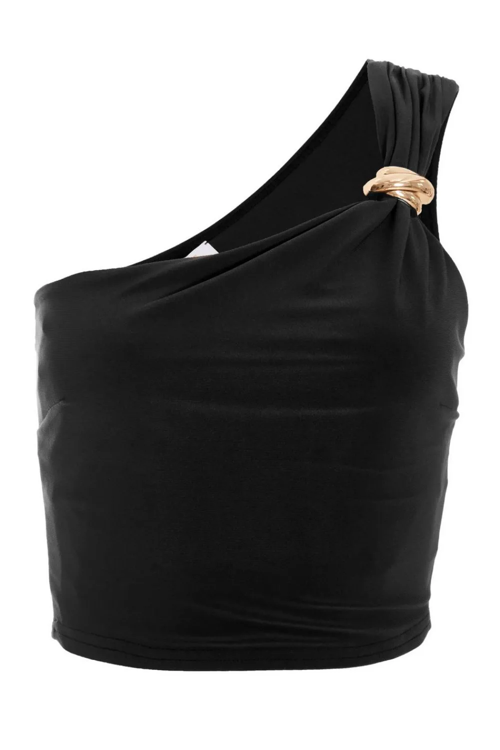Quiz Going Out Tops|Tops>One Shoulder Crop Top