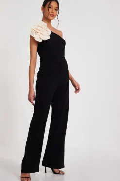 Quiz Evening Jumpsuits|Black Jumpsuits><noscript><img width=