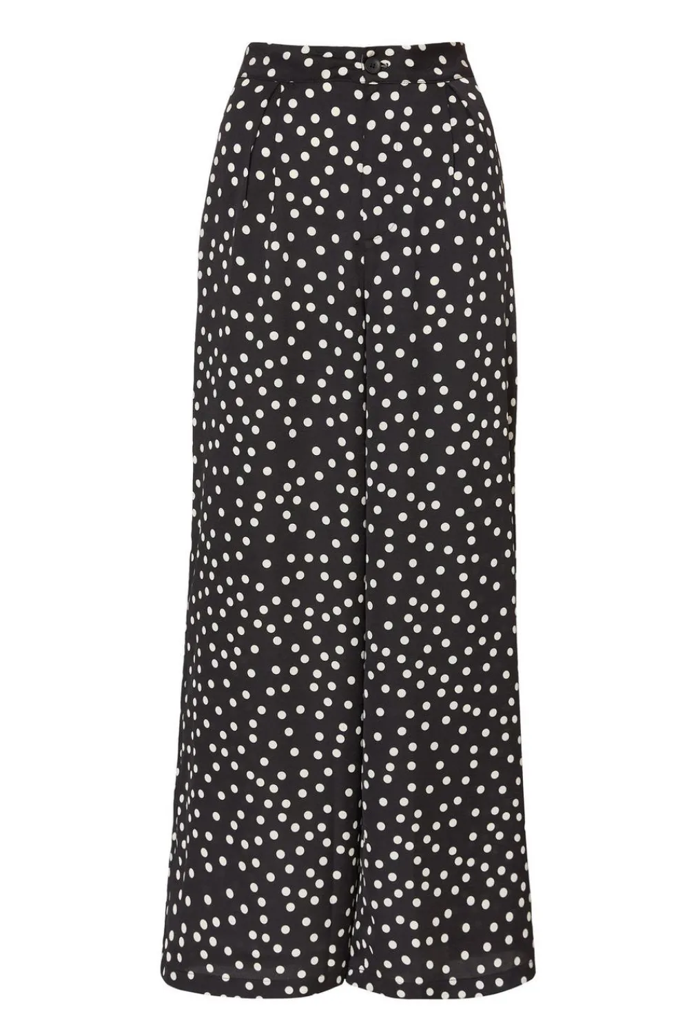 Quiz Trousers|Going Out>Black Polka Dot Trousers