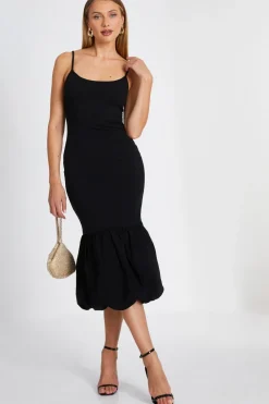 Quiz Christening Guest|Wedding Guest Dresses>Puff Ball Midi Dress