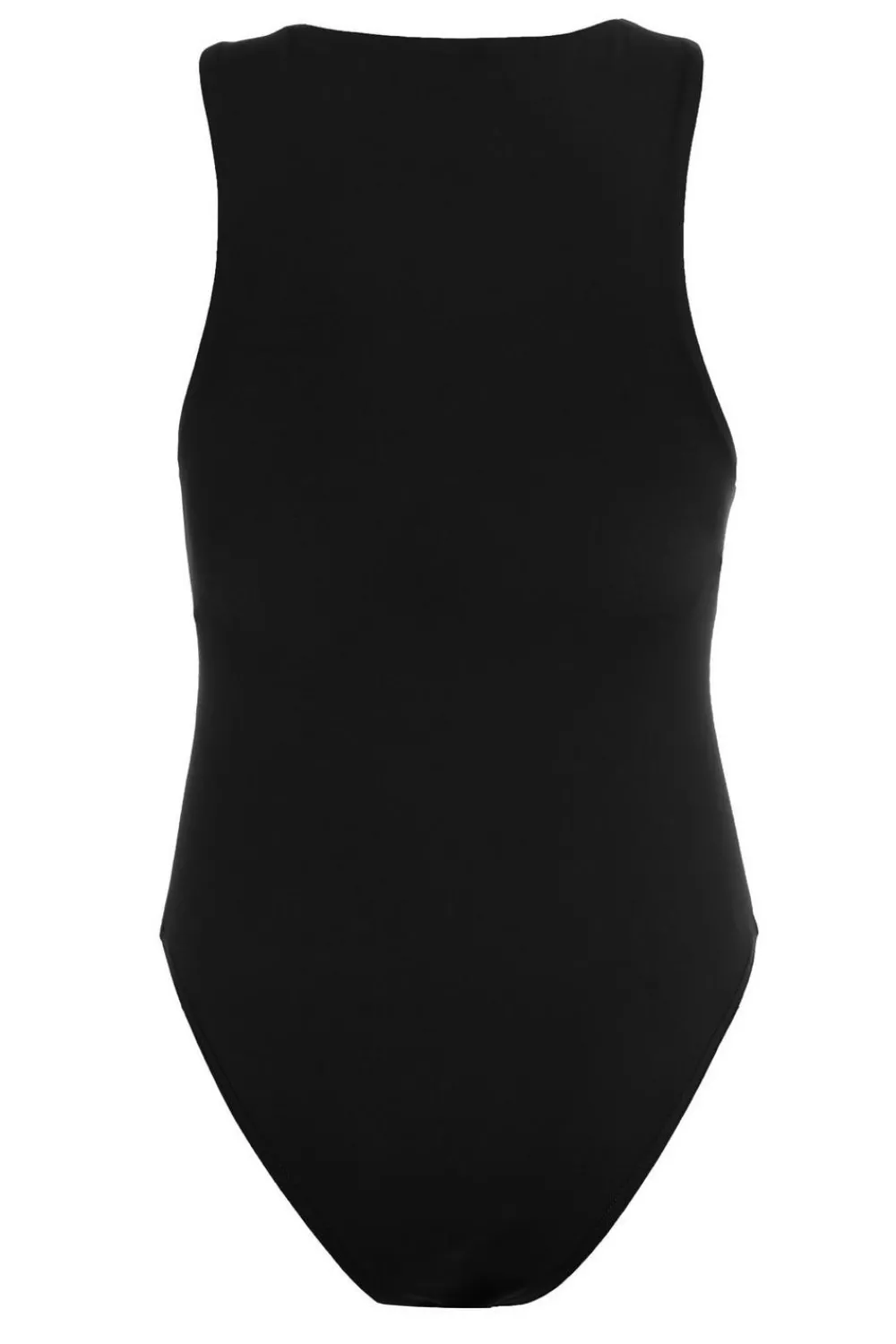 Quiz Going Out Tops|Day Tops>Black Racer Bodysuit