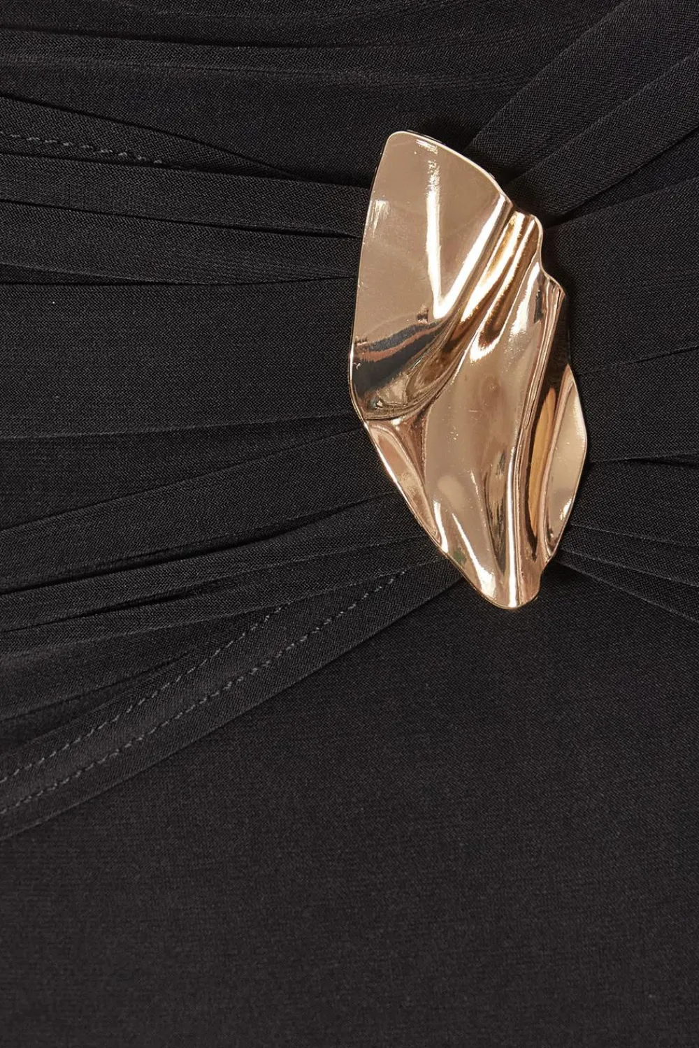Quiz Skirts|Going Out>Black Ruched Waist Maxi Skirt