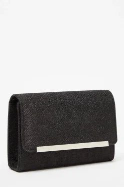 Quiz Bags|Prom & Ball>Black Shimmer Cross Body Bag