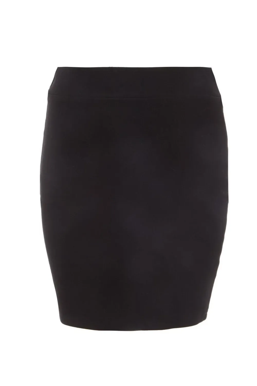 Quiz Skirts|Schoolwear>Black Stretch Bodycon Mini Skirt
