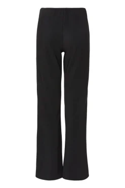 Quiz Workwear|Trousers>Black Stretch Flared Trousers